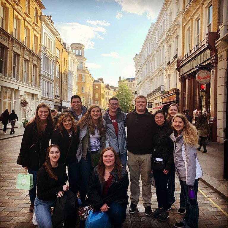 International Students on a trip.