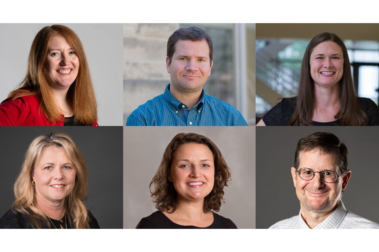 Six faculty award honorees