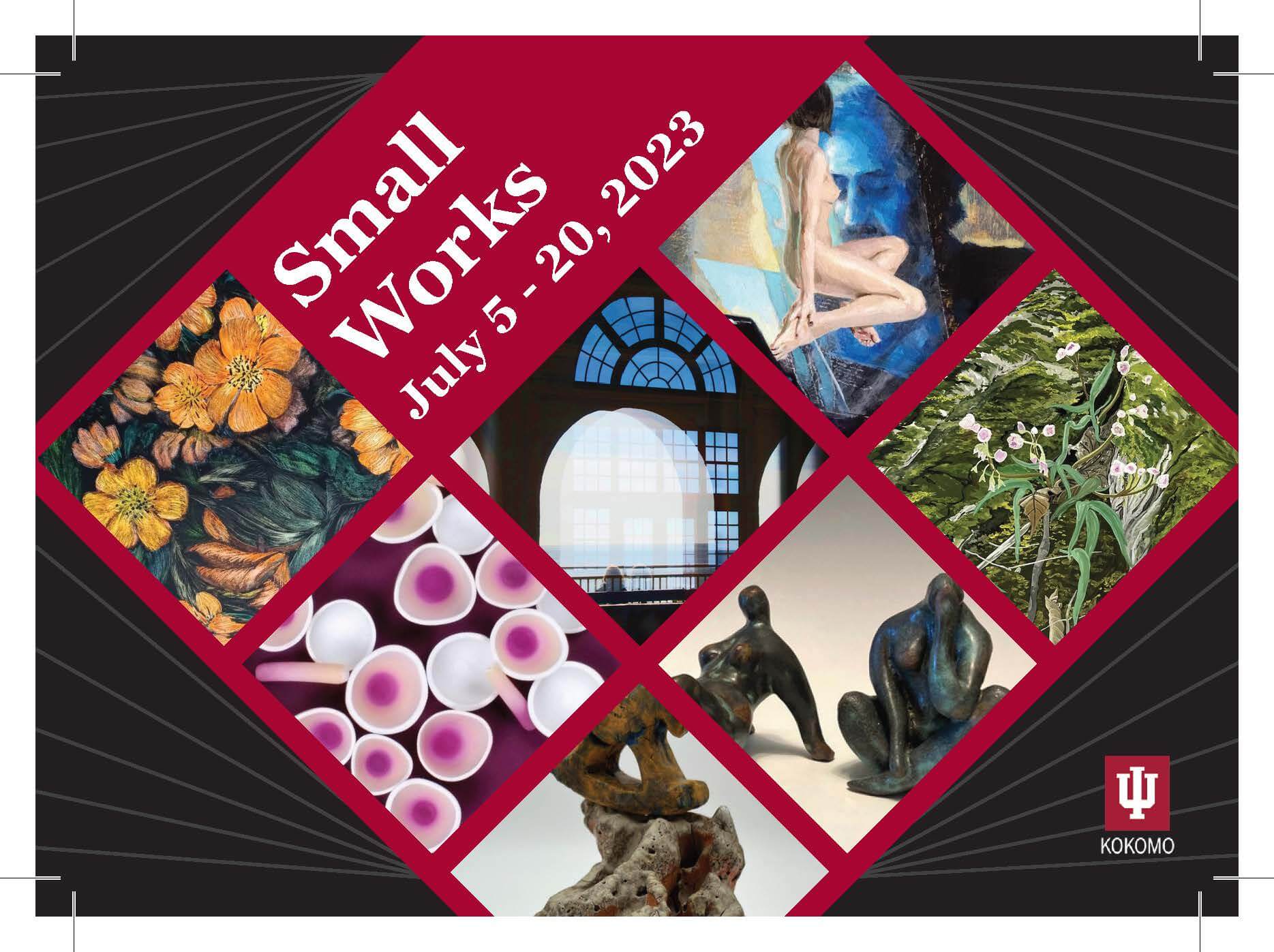 IUK Art Gallery exhibition, Small Works. July 5-20, 2023.